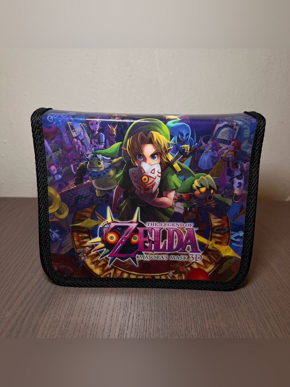 LEGEND OF ZELDA MAJORA’S MASK NINTENDO 3DS HANDHELD & GAMING CARD CARRYING CASE